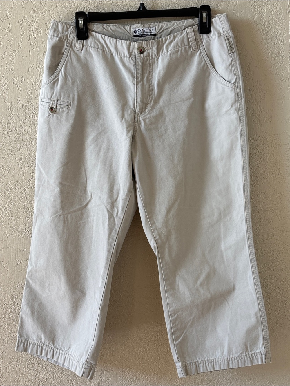 Columbia Light Beige Casual Pants Women's 10🤍100% Cotton